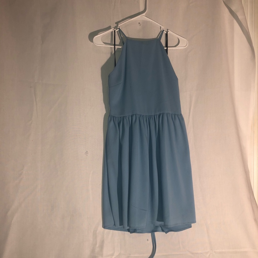 Backless dress!